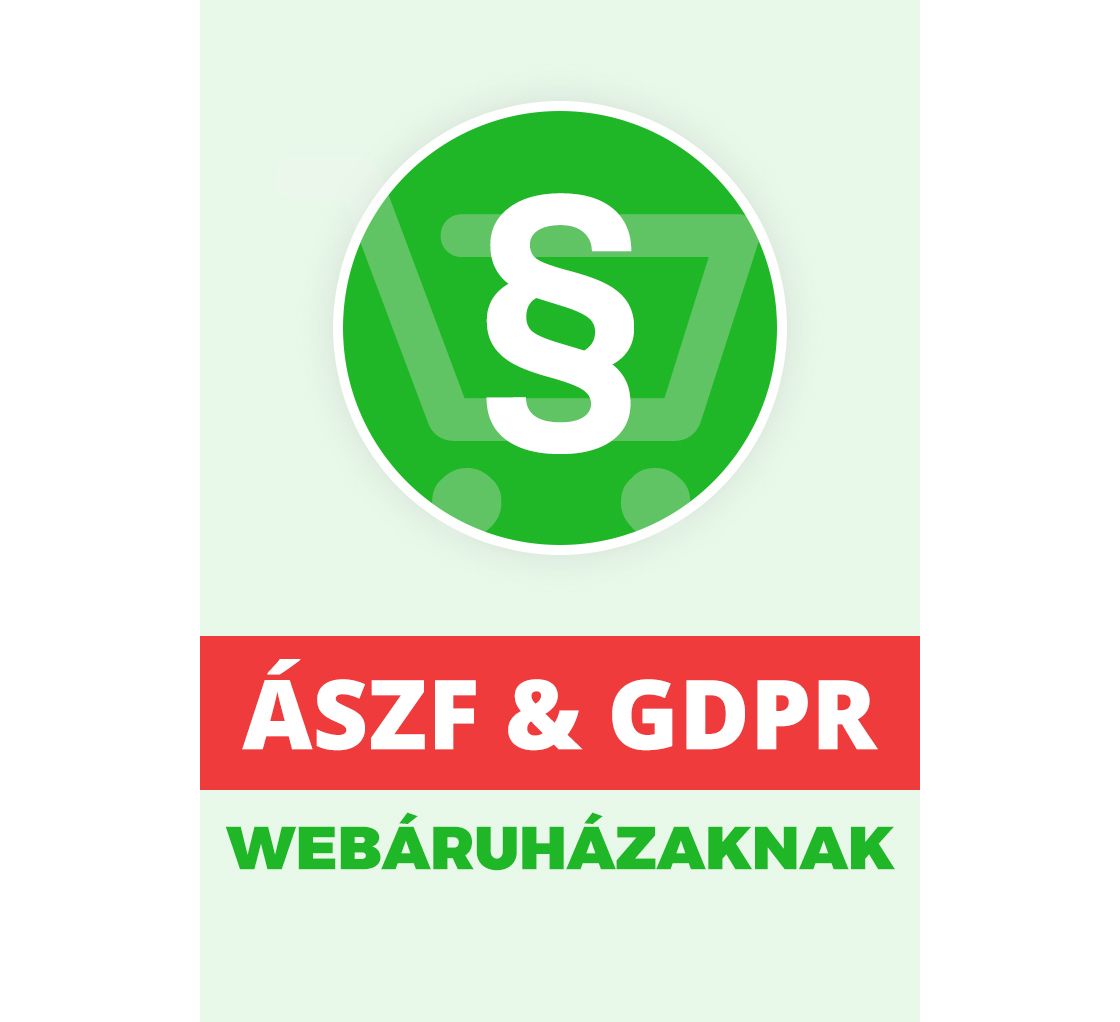 ÁSZF és GDPR-nak megfelelő Adatkezelési tájékoztató készítés webáruházaknak
